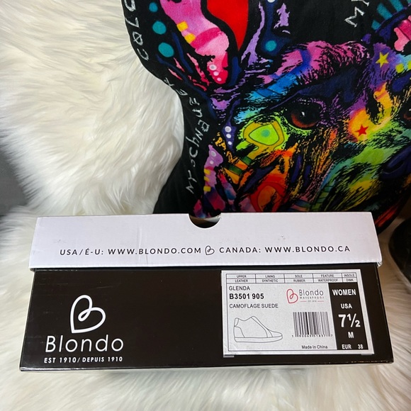 Blondo Glenda Camoflage Suede Waterproof - Picture 10 of 10